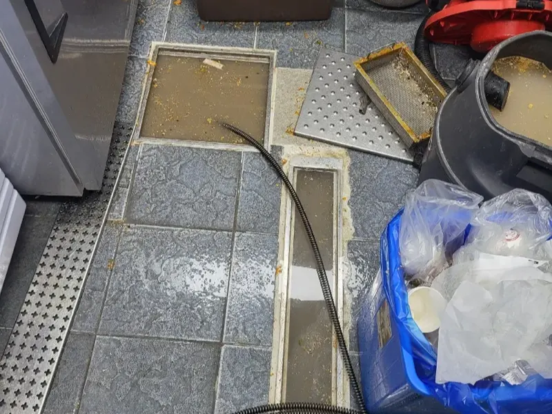 청주 흥덕구 상가·주방 배관 작업사례 3